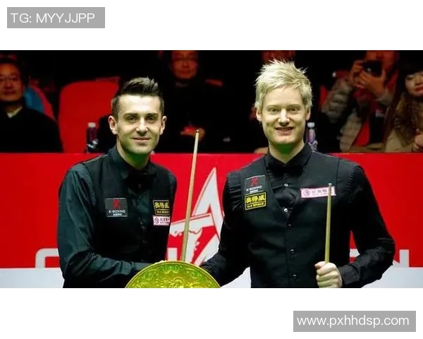 尼尔罗伯森与塞尔比激战正酣谁能在斯诺克赛场上笑到最后